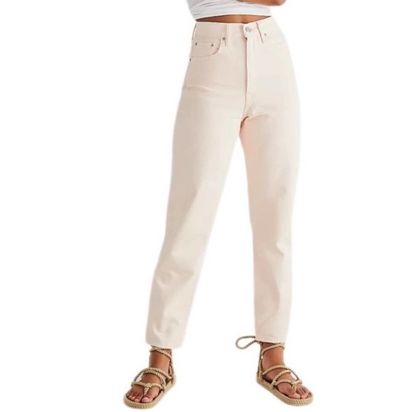 Levi's Denim - Levi’s premium high loose taper light pink jeans 29